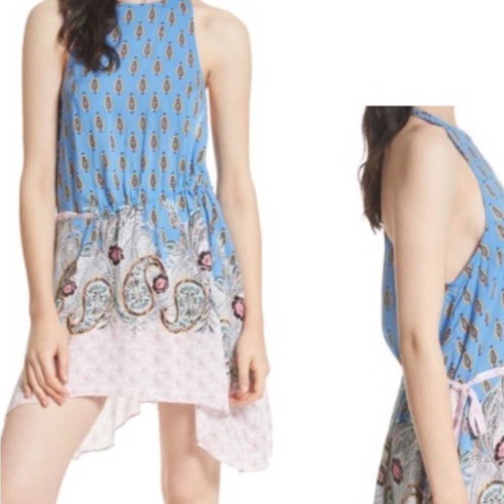 Free People Blue Rendezvous dress small